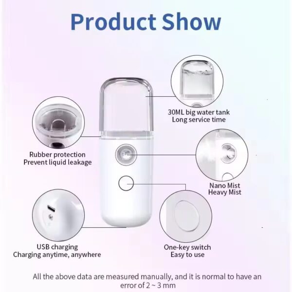 mini nano facial steamer